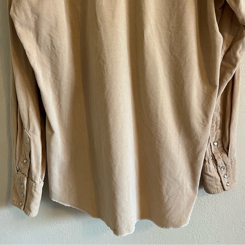 Vintage TemTex Corduroy Pearl Snap Button Up - Picture 13 of 16